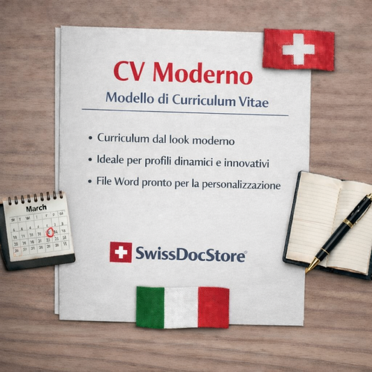 Curriculum Vitae Moderno