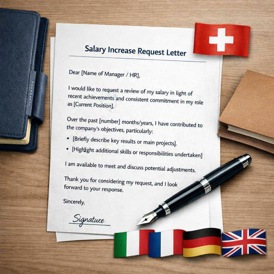 Lettre de Demande d’Augmentation de Salaire